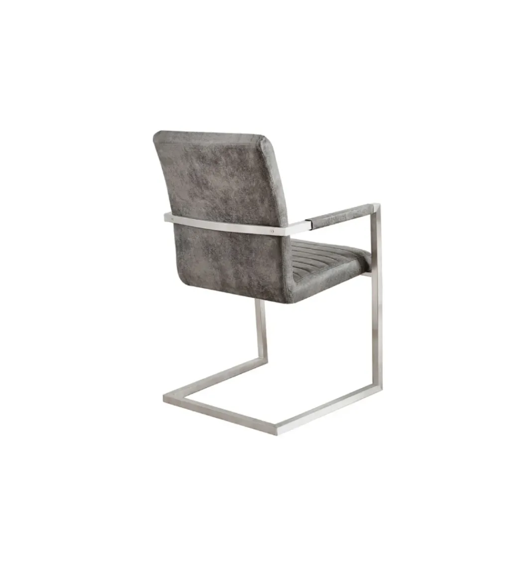 Krzesło Konsolowe Loft antyczny szary*Invicta Interior Online
