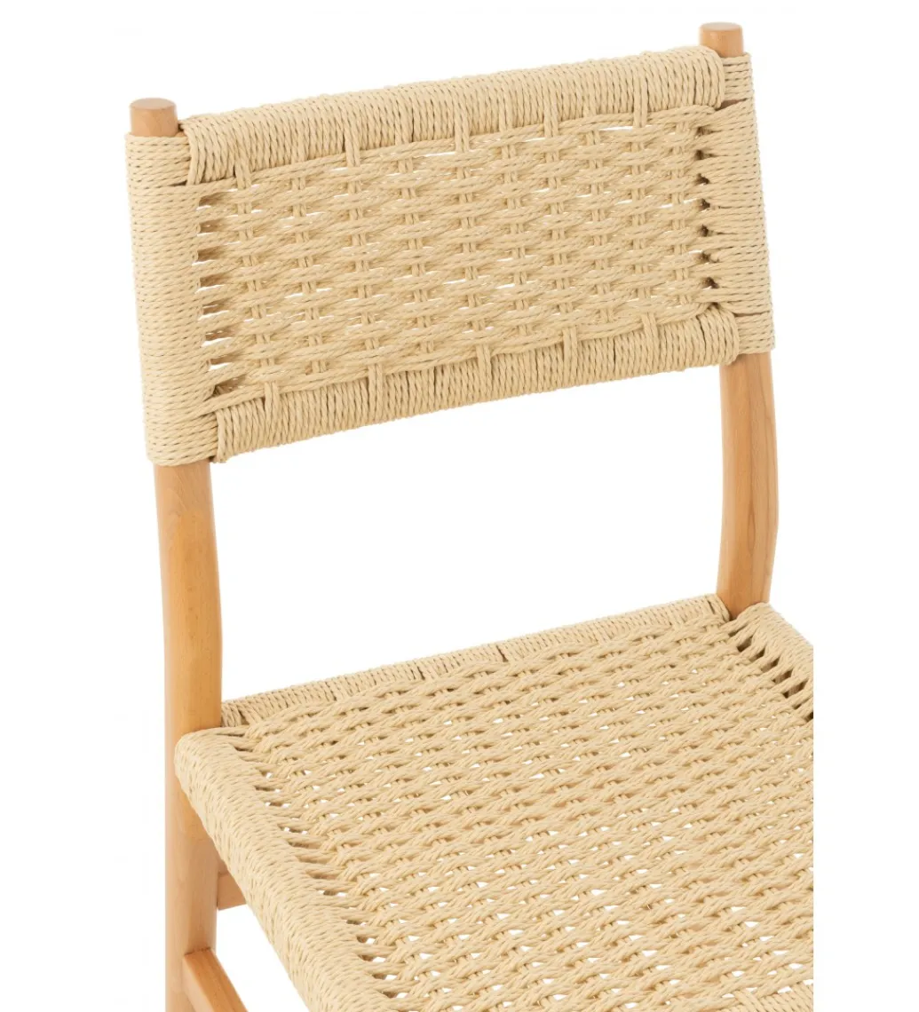 Krzesło LAP 87 cm drewno bukowe*J-Line Best