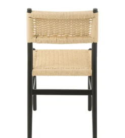 Krzesło LAP 87 cm drewno bukowe czarne*J-Line