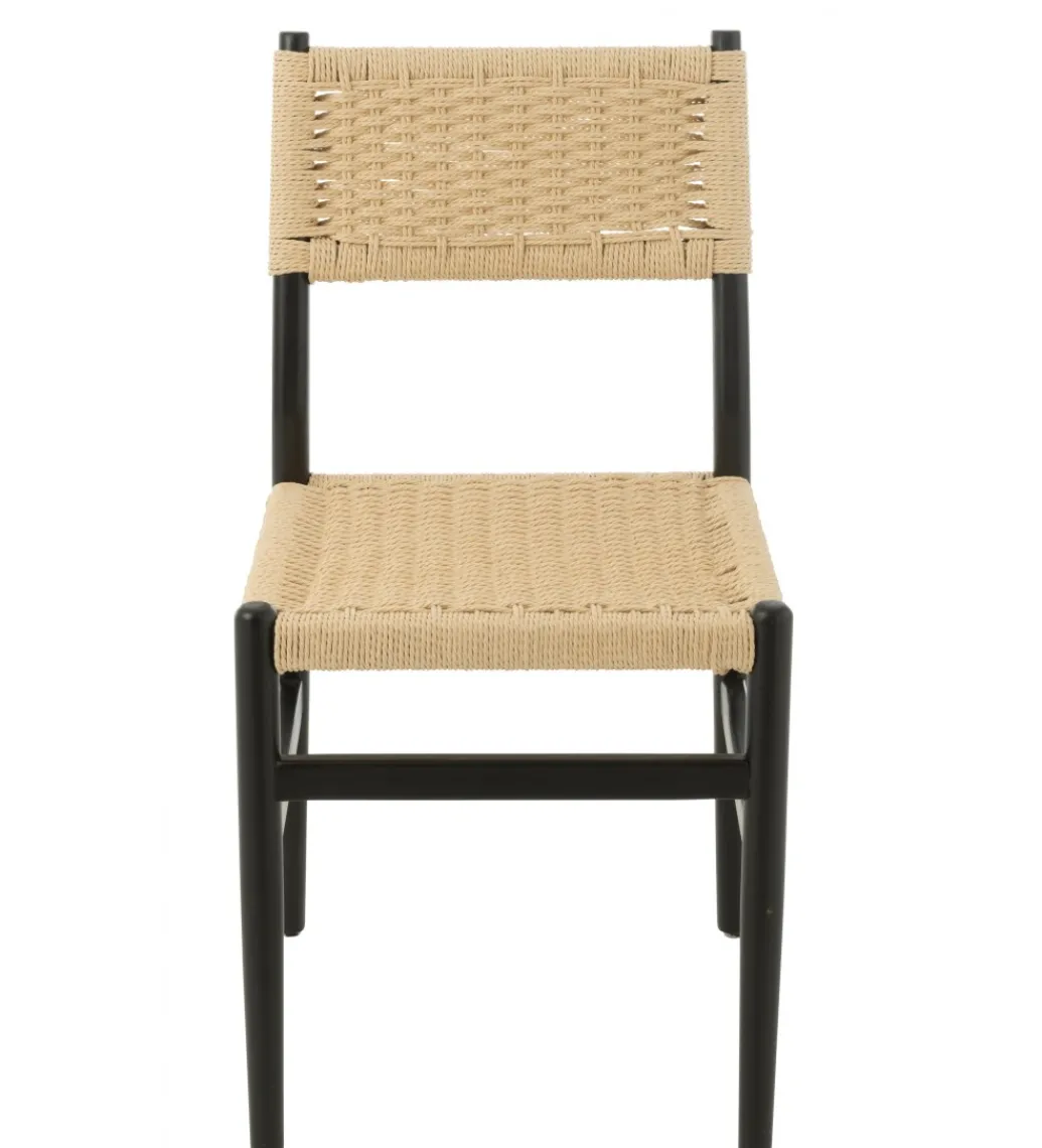 Krzesło LAP 87 cm drewno bukowe czarne*J-Line