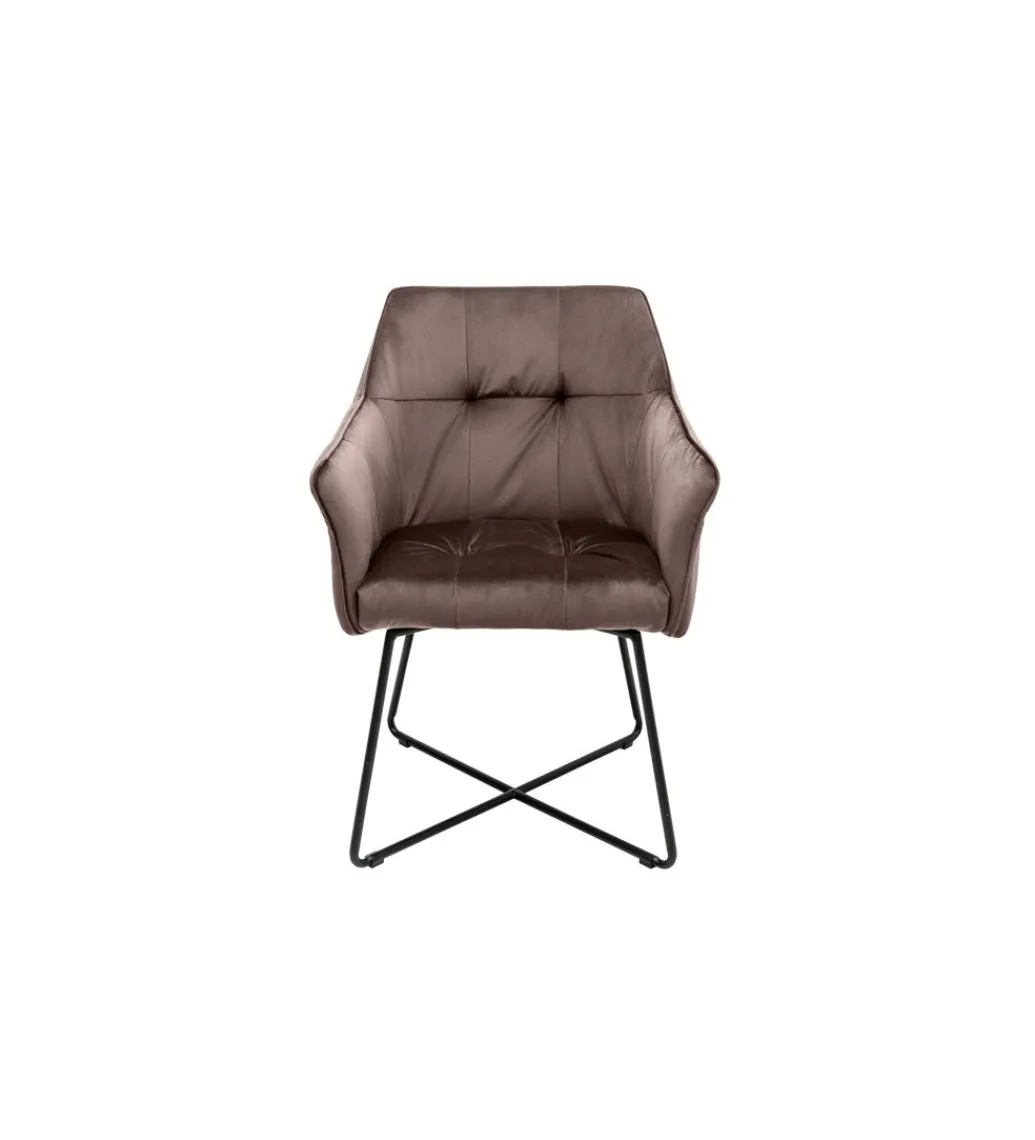 Krzesło Loft MONET brązowe*Invicta Interior Best