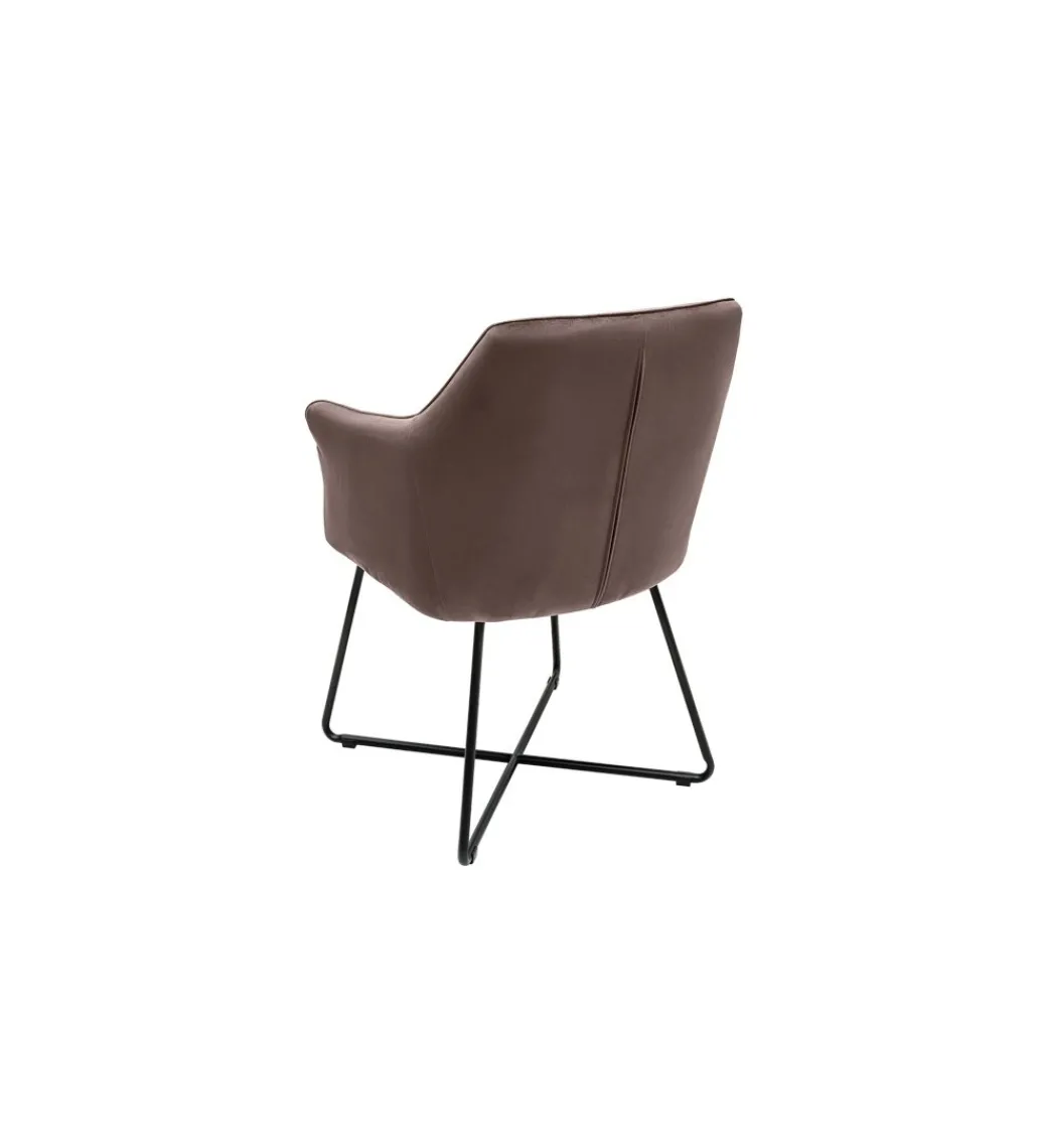 Krzesło Loft MONET brązowe*Invicta Interior Best