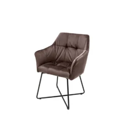 Krzesło Loft MONET brązowe*Invicta Interior New