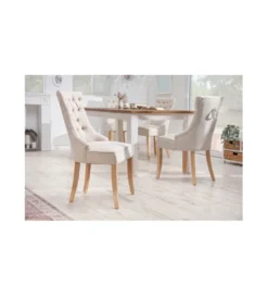 Krzesło LORENA beżowe*Invicta Interior Discount