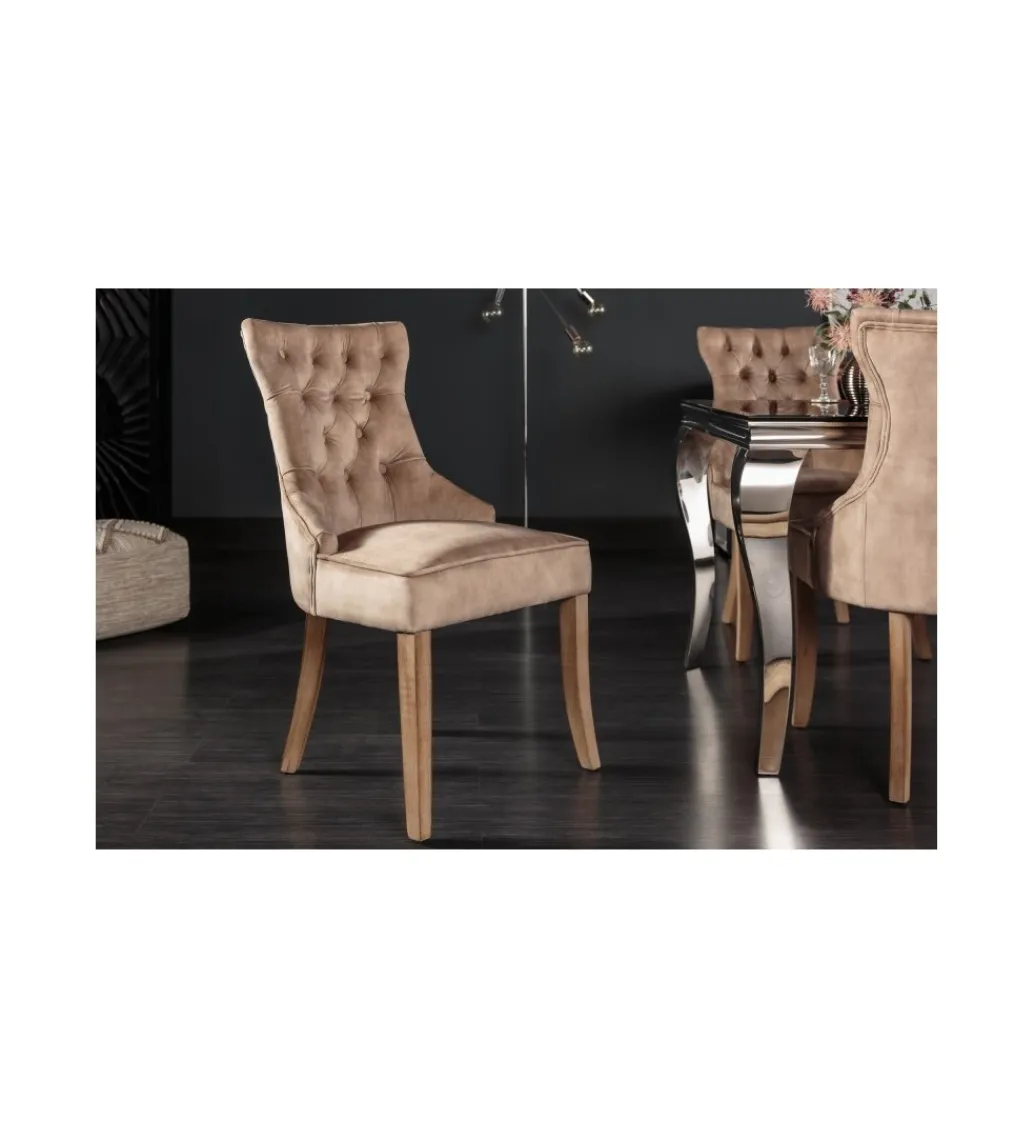 Krzesło LORENA Cappuccino*Invicta Interior - przedsprzedaż