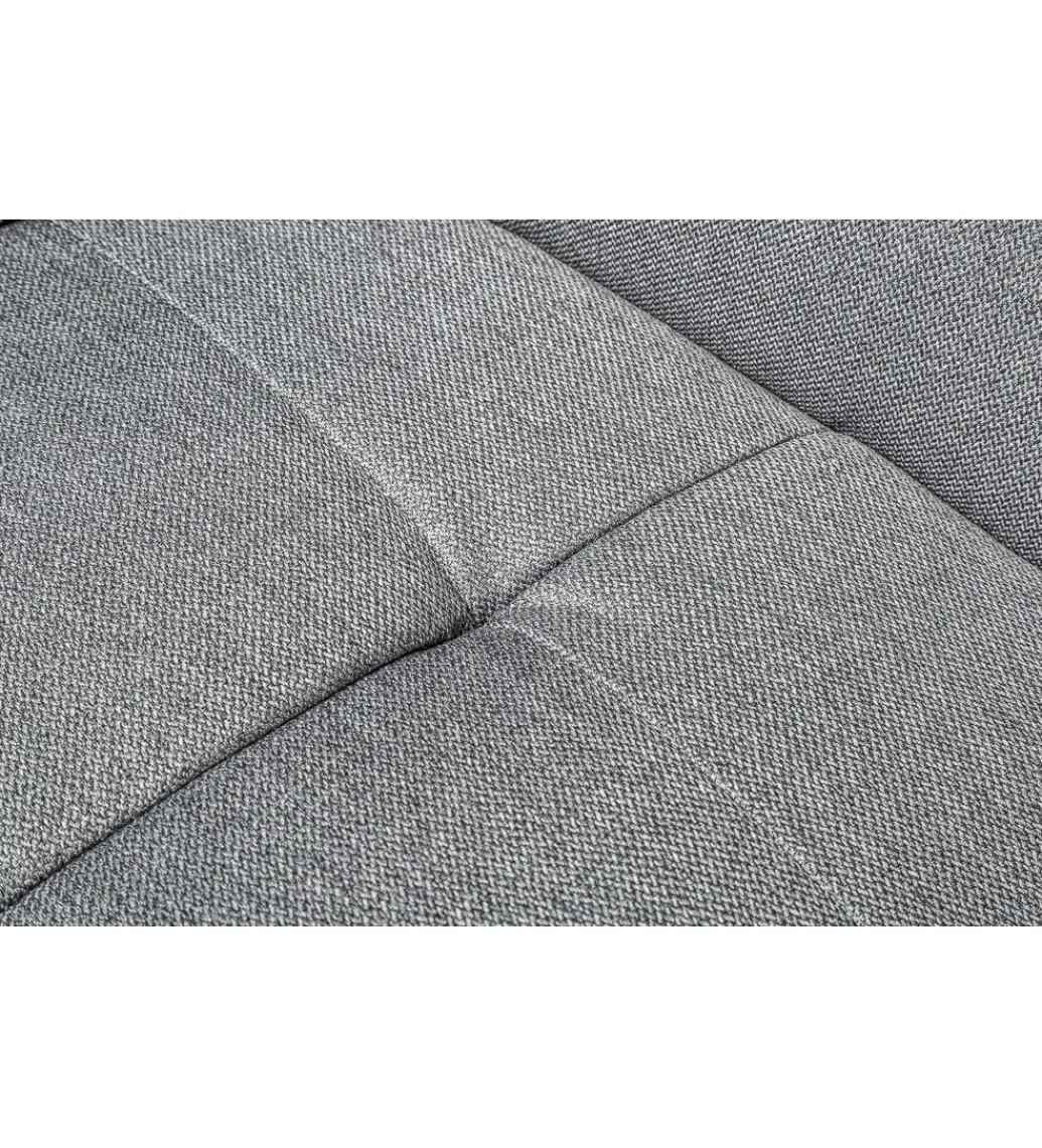 Krzesło Lounger obrotowe 180 stopni szare*Invicta Interior New