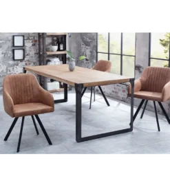 Krzesło Lucca antyczny brąz*Invicta Interior Outlet