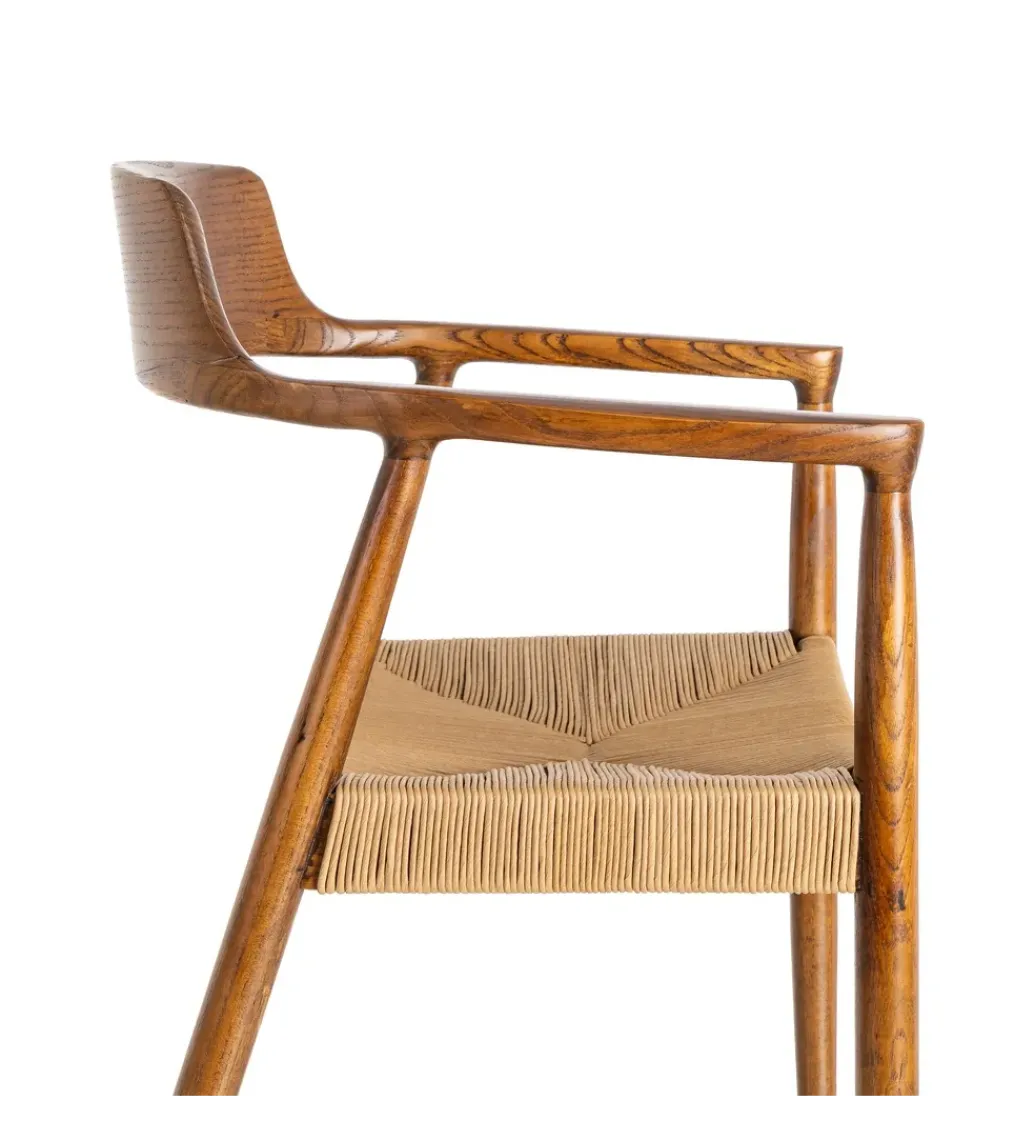 Krzesło MARONY 78 cm drewno kauczuk*Zona-Design Clearance