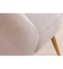 Krzesło MIA CASA tapicerowane beżowy*Invicta Interior Hot