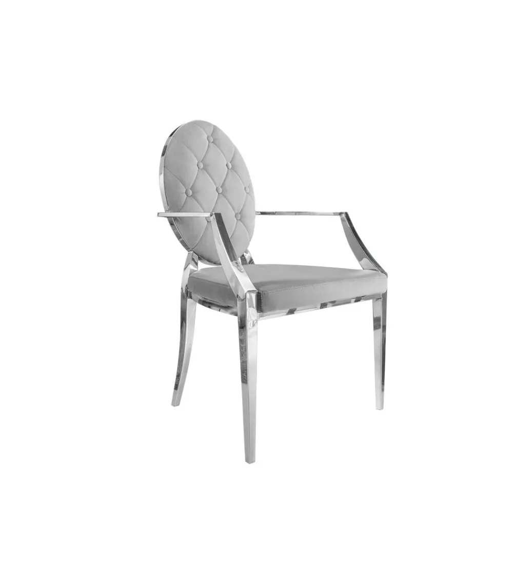 Krzesło Modern Barock Szare*Invicta Interior New