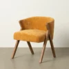 Krzesło MORTEZ 68 cm naturalne żółte*Zona-Design Discount