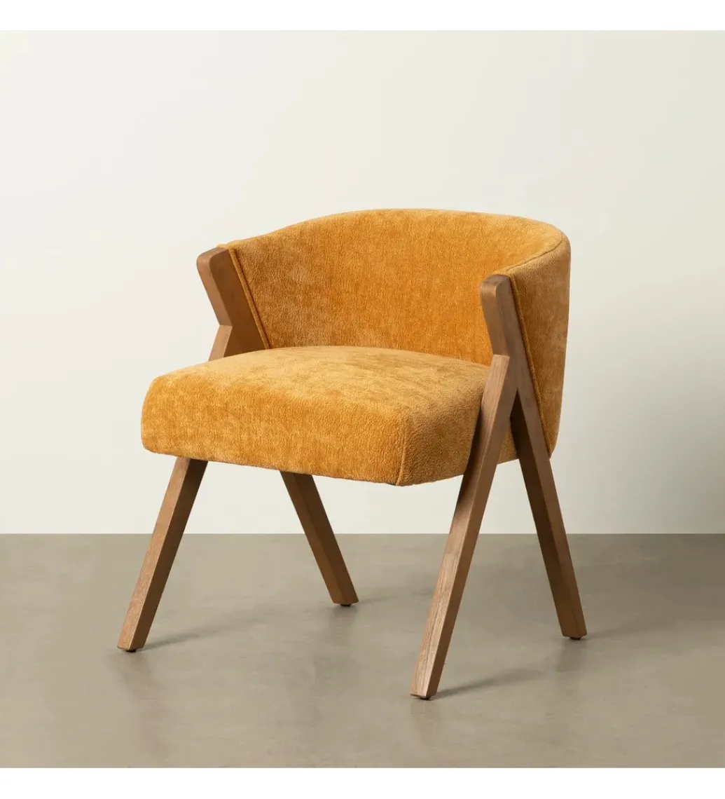 Krzesło MORTEZ 68 cm naturalne żółte*Zona-Design Discount