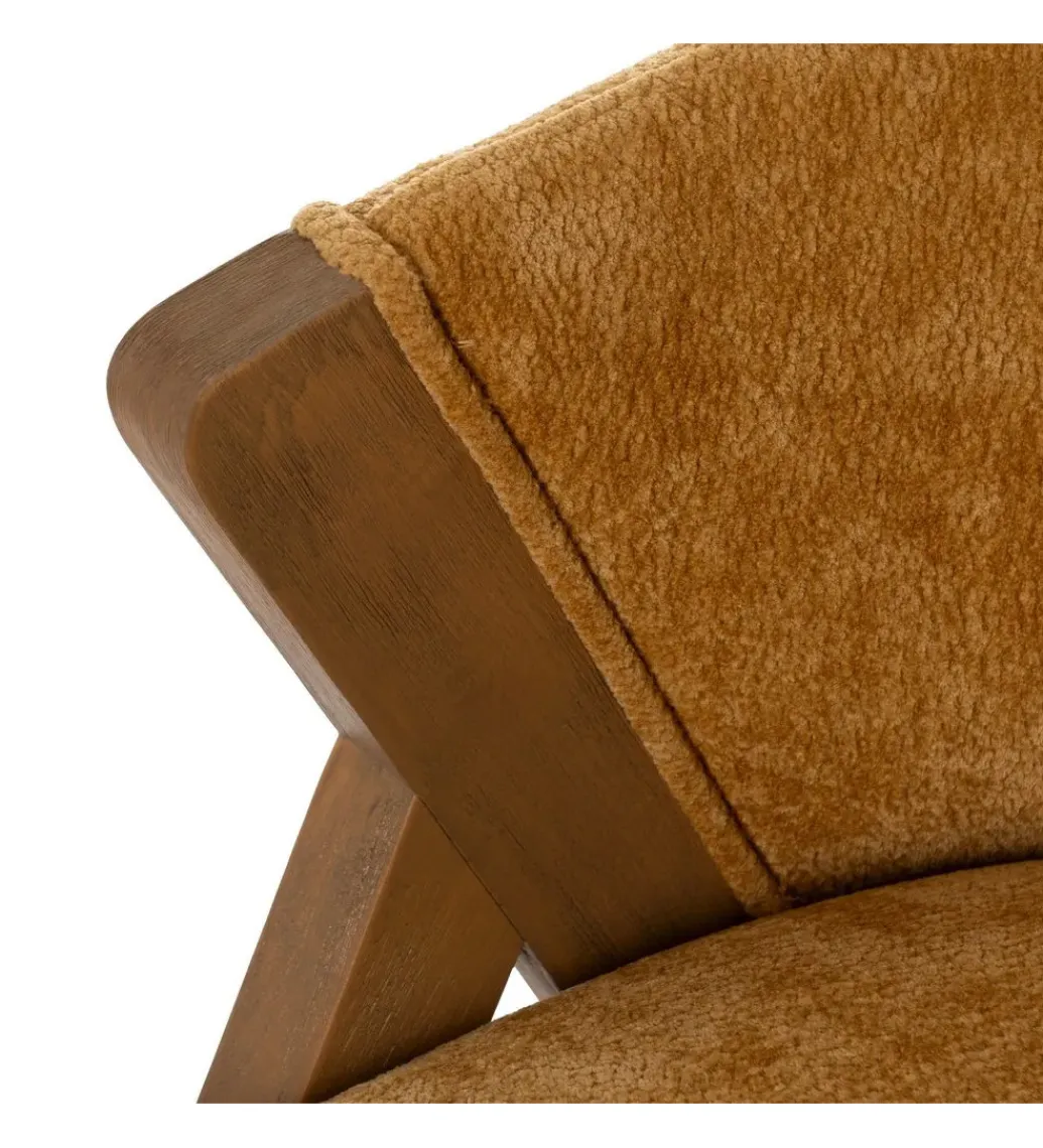 Krzesło MORTEZ 68 cm naturalne żółte*Zona-Design Discount