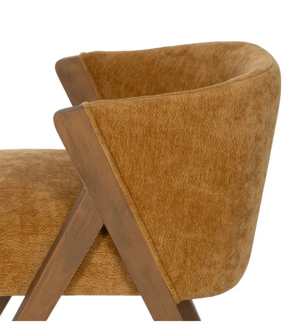 Krzesło MORTEZ 68 cm naturalne żółte*Zona-Design Discount