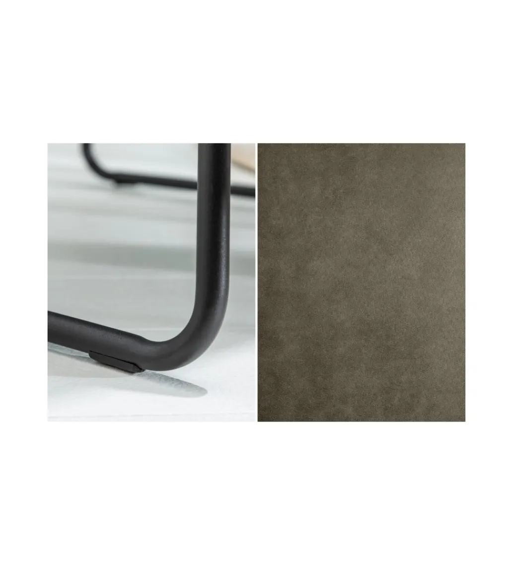 Krzesło MUSTANG w kolorze taupe*Invicta Interior Outlet