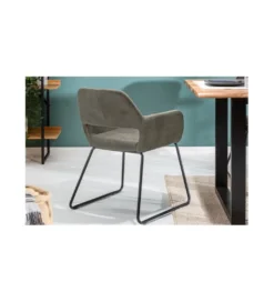 Krzesło MUSTANG w kolorze taupe*Invicta Interior Outlet