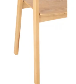 Krzesło NAGA 76,8 cm drewno jesion naturalne*J-Line