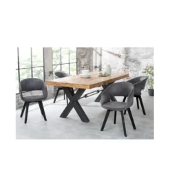 Krzesło Nordic Star antyczne szare*Invicta Interior Discount