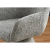 Krzesło obrotowe AMBIENTO chenille szary 180 stopni*Invicta Interior Hot