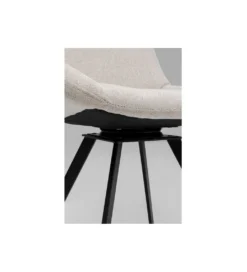 Krzesło obrotowe BARON 88 cm kremowe*KARE Online