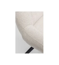Krzesło obrotowe BARON 88 cm kremowe*KARE Online