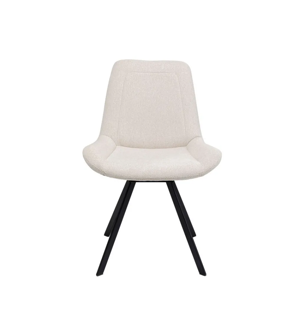 Krzesło obrotowe BARON 88 cm kremowe*KARE Online