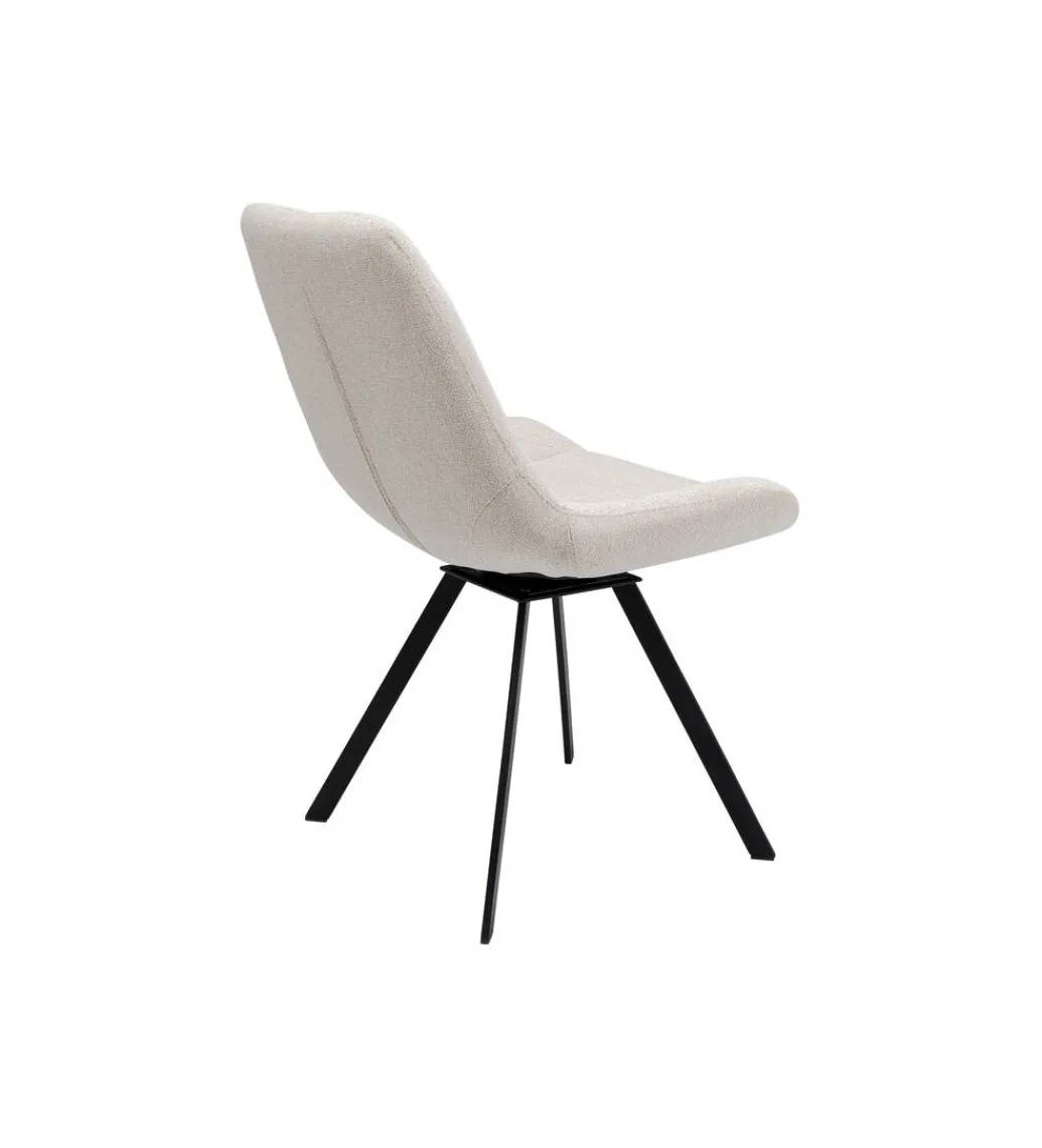 Krzesło obrotowe BARON 88 cm kremowe*KARE Online