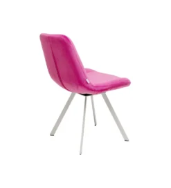 Krzesło obrotowe BARON 88 cm różowe*KARE