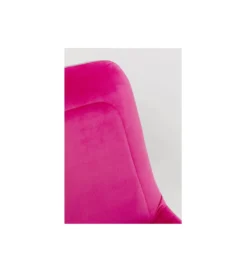 Krzesło obrotowe BARON 88 cm różowe*KARE
