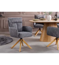 Krzesło obrotowe BIG GEORGE szary*Invicta Interior Discount