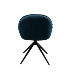 Krzesło obrotowe CARLITO MESH 82 cm niebieski*KARE Discount