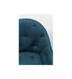 Krzesło obrotowe CARLITO MESH 82 cm niebieski*KARE Discount