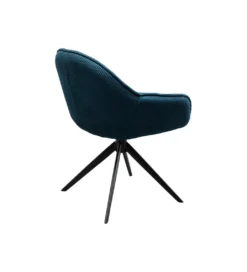 Krzesło obrotowe CARLITO MESH 82 cm niebieski*KARE Discount