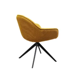 Krzesło obrotowe CARLITO MESH 82 cm żółty*KARE New