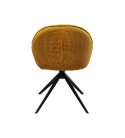 Krzesło obrotowe CARLITO MESH 82 cm żółty*KARE New
