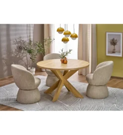 Krzesło obrotowe K581 82 cm beżowe*Halmar Clearance