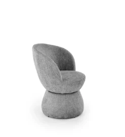 Krzesło obrotowe K581 82 cm popielate*Halmar New