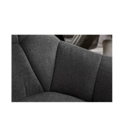 Krzesło obrotowe Luisa antracytowe*Invicta Interior Discount