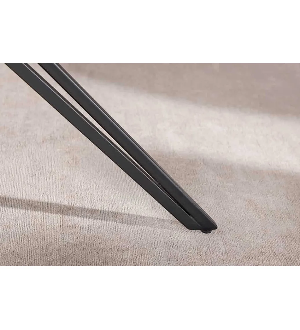 Krzesło obrotowe PROMETHEUS 88 cm 180 stopni welwet zielony*Invicta Interior Clearance