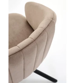 Krzesło obrotowe siedzisko 180 stopni OLGA cappuccino*Halmar Discount
