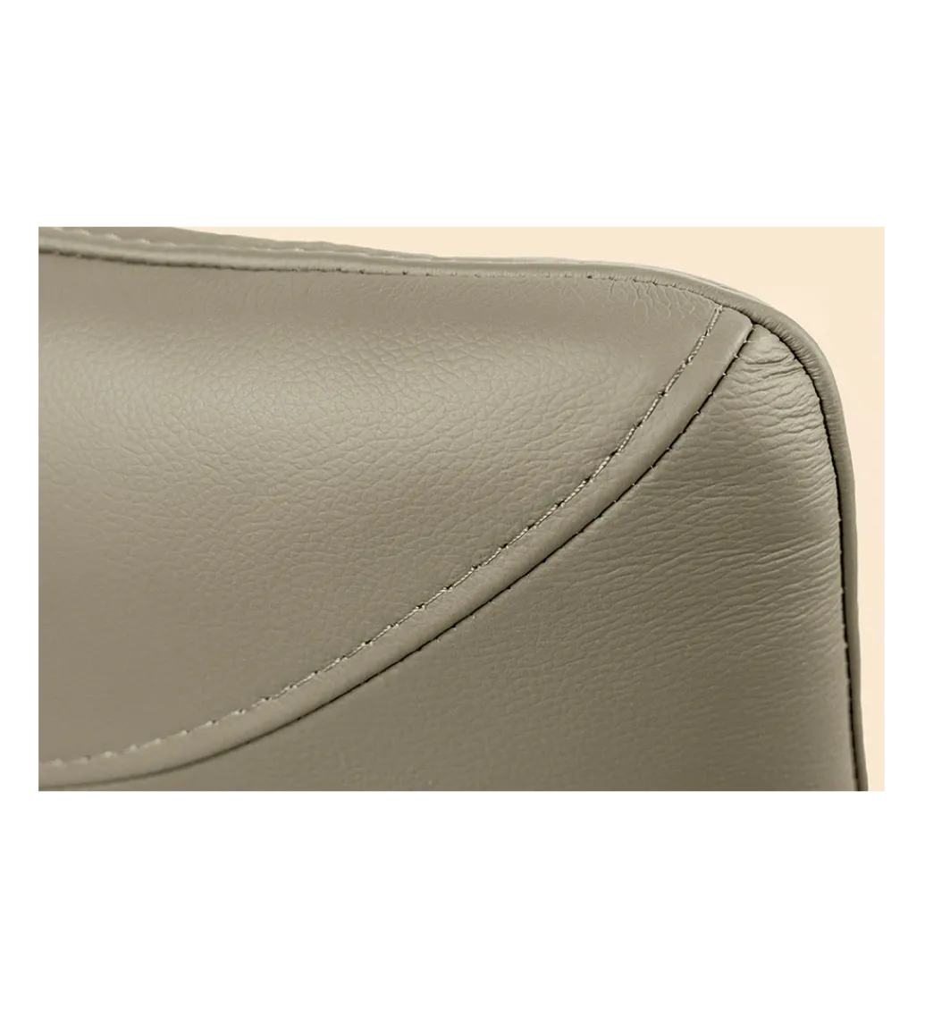 Krzesło obrotowe SIGNATURE skórzany taupe*Invicta Interior Sale