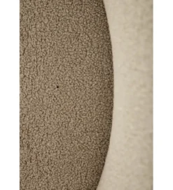 Krzesło obrotowe 180 stopni TONGA Bouclé cappucino*Halmar Online