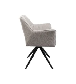 Krzesło obrotowe THINKTANK 82 cm szare*KARE Online