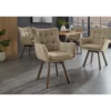 Krzesło obrotowe THOR jasny taupe*Invicta Interior Sale