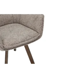 Krzesło obrotowe THOR jasny taupe*Invicta Interior Sale