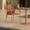 Krzesło ogrodowe APASENO 77 cm terrakota*Zona-Design Discount
