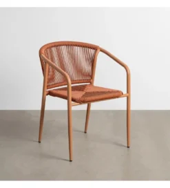 Krzesło ogrodowe APASENO 77 cm terrakota*Zona-Design Discount
