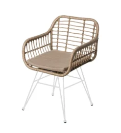Krzesło ogrodowe ARIKI naturalne białe*Zona-Design Sale