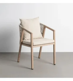 Krzesło ogrodowe ASTAREMO 78 cm szarobrązowe*Zona-Design Sale