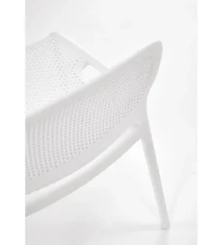 Krzesło ogrodowe K532 80 cm białe*Halmar Clearance